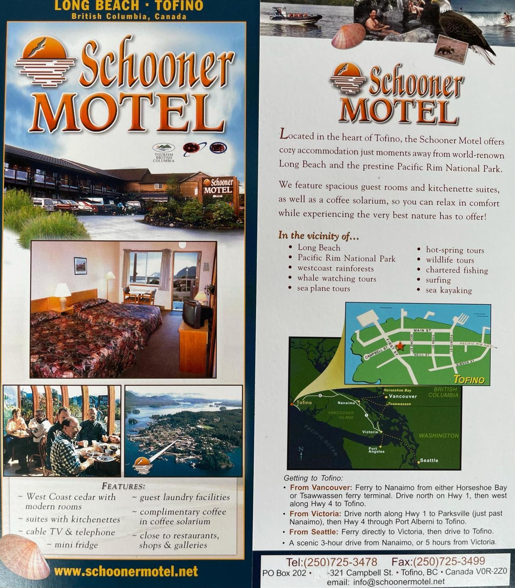 Schooner Motel Tofino Eksteriør bilde